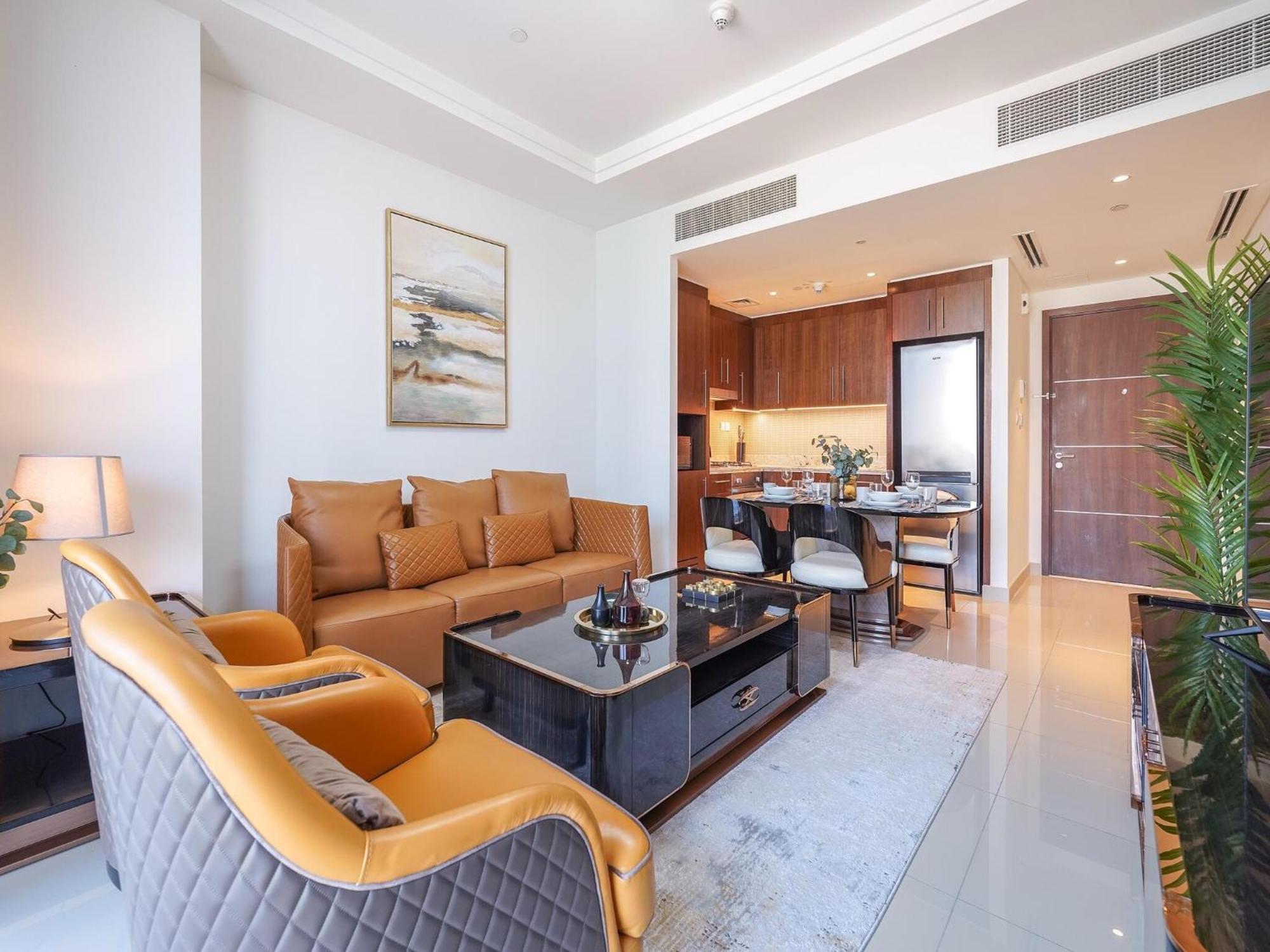 Luxurious Stylish Apartments Across Dubai Mall Burj Khalifa City Views Екстер'єр фото