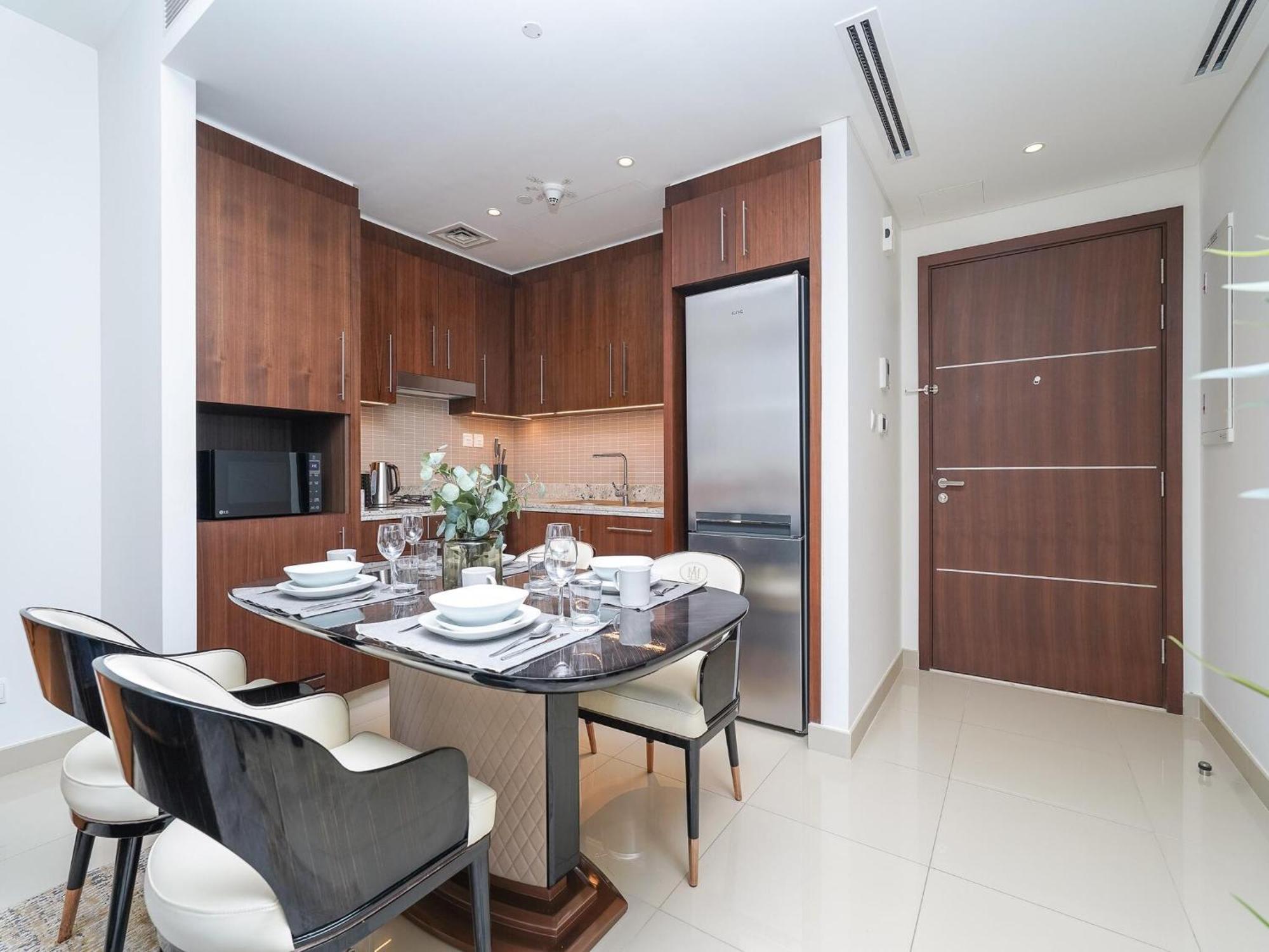 Luxurious Stylish Apartments Across Dubai Mall Burj Khalifa City Views Екстер'єр фото