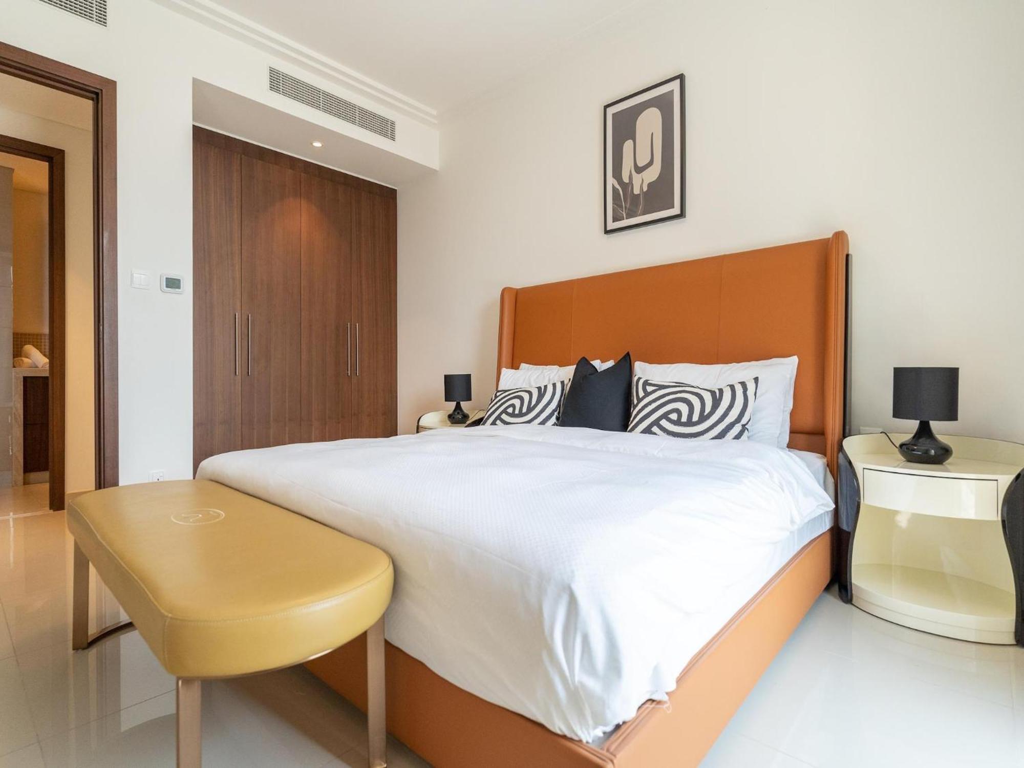 Luxurious Stylish Apartments Across Dubai Mall Burj Khalifa City Views Екстер'єр фото