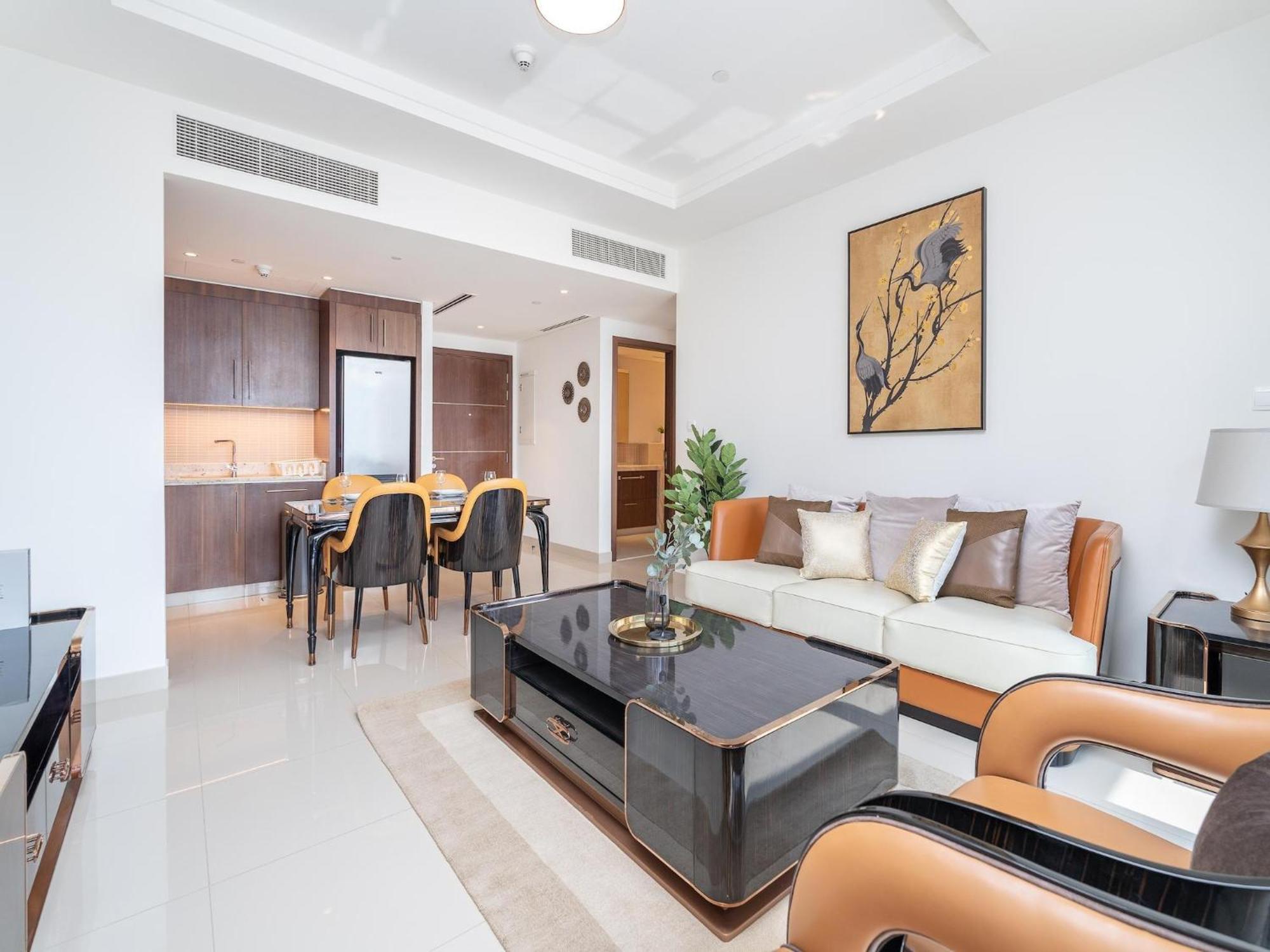 Luxurious Stylish Apartments Across Dubai Mall Burj Khalifa City Views Екстер'єр фото
