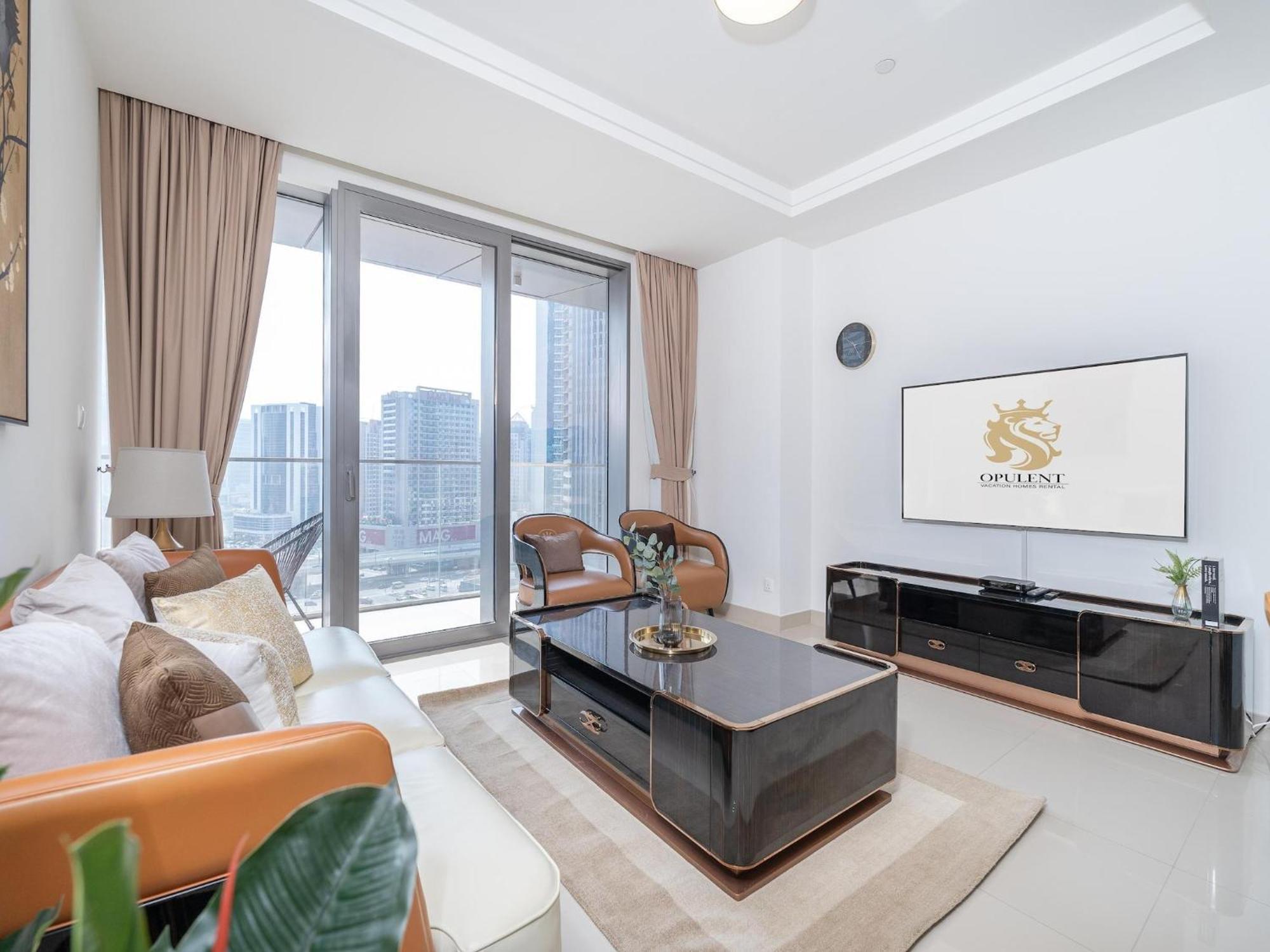 Luxurious Stylish Apartments Across Dubai Mall Burj Khalifa City Views Екстер'єр фото