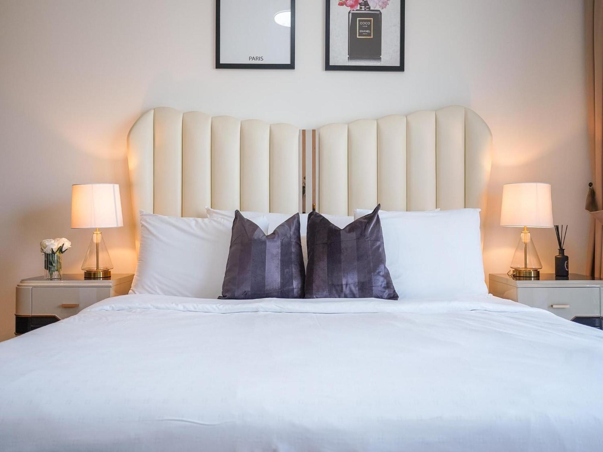 Luxurious Stylish Apartments Across Dubai Mall Burj Khalifa City Views Екстер'єр фото
