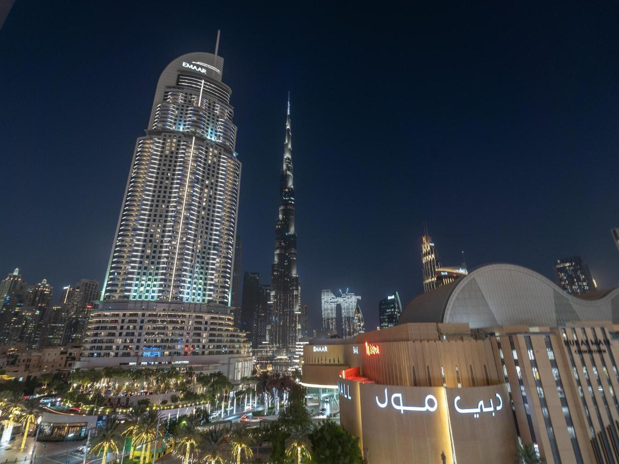 Luxurious Stylish Apartments Across Dubai Mall Burj Khalifa City Views Екстер'єр фото