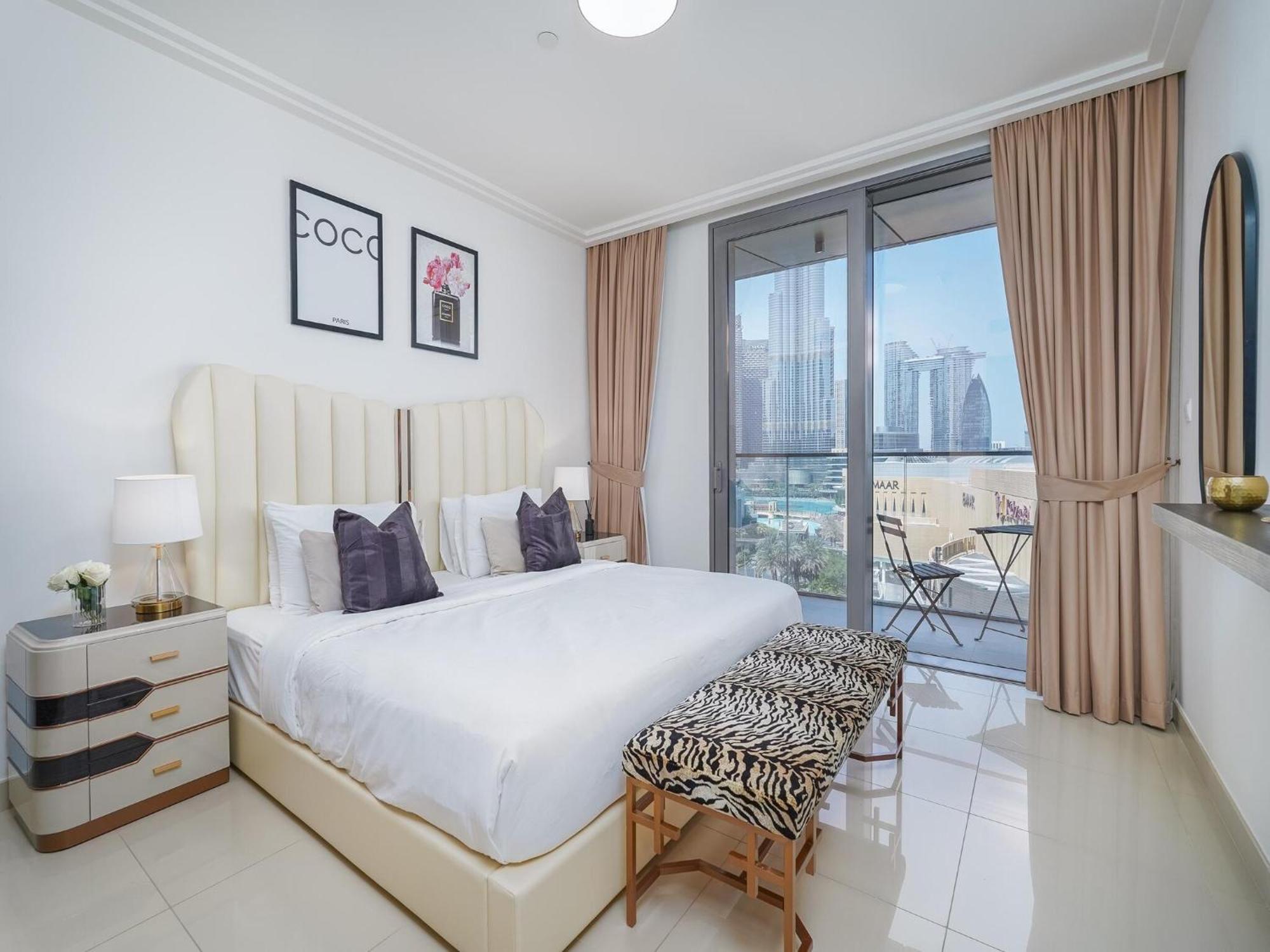 Luxurious Stylish Apartments Across Dubai Mall Burj Khalifa City Views Екстер'єр фото