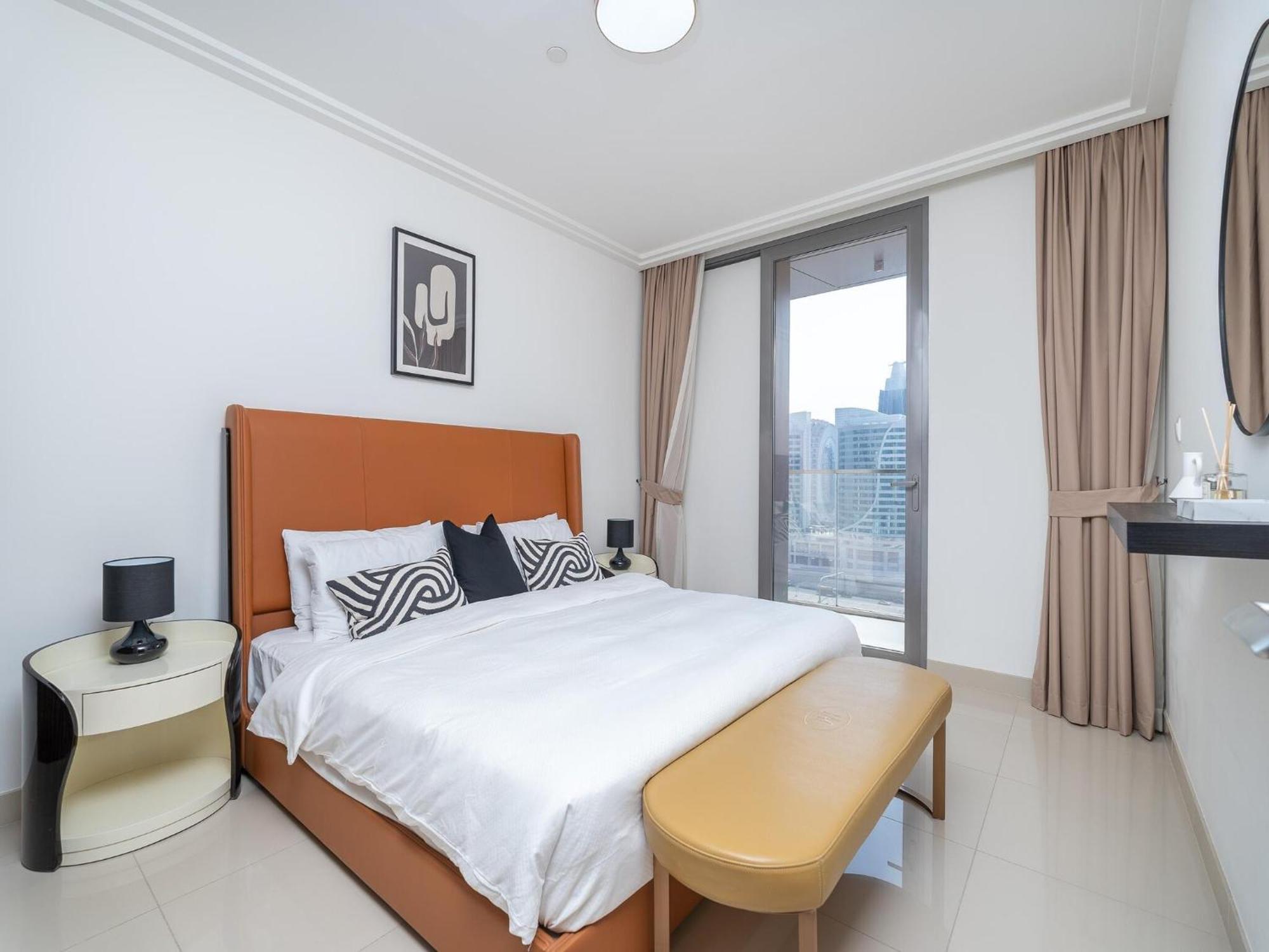 Luxurious Stylish Apartments Across Dubai Mall Burj Khalifa City Views Екстер'єр фото