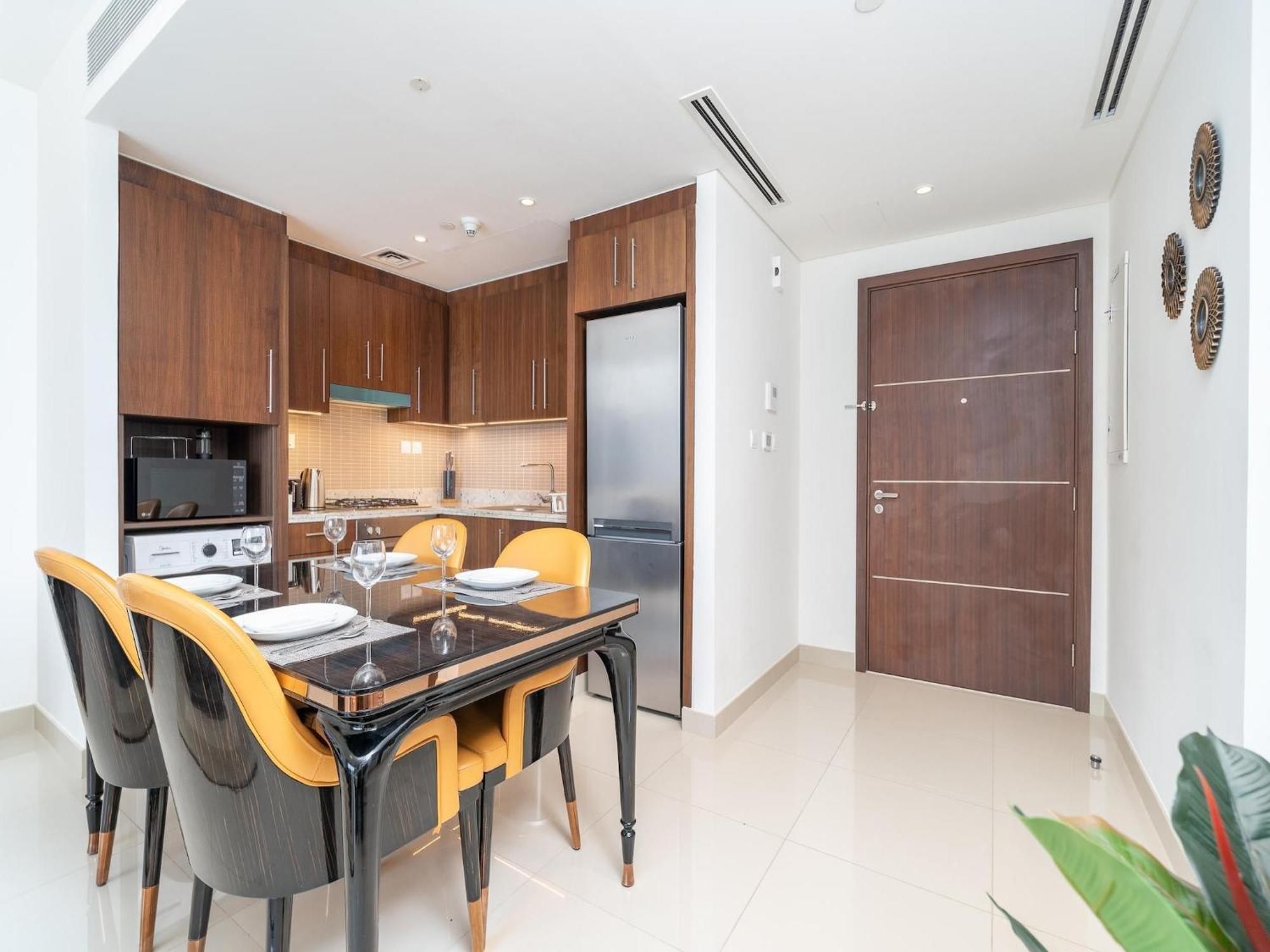 Luxurious Stylish Apartments Across Dubai Mall Burj Khalifa City Views Екстер'єр фото