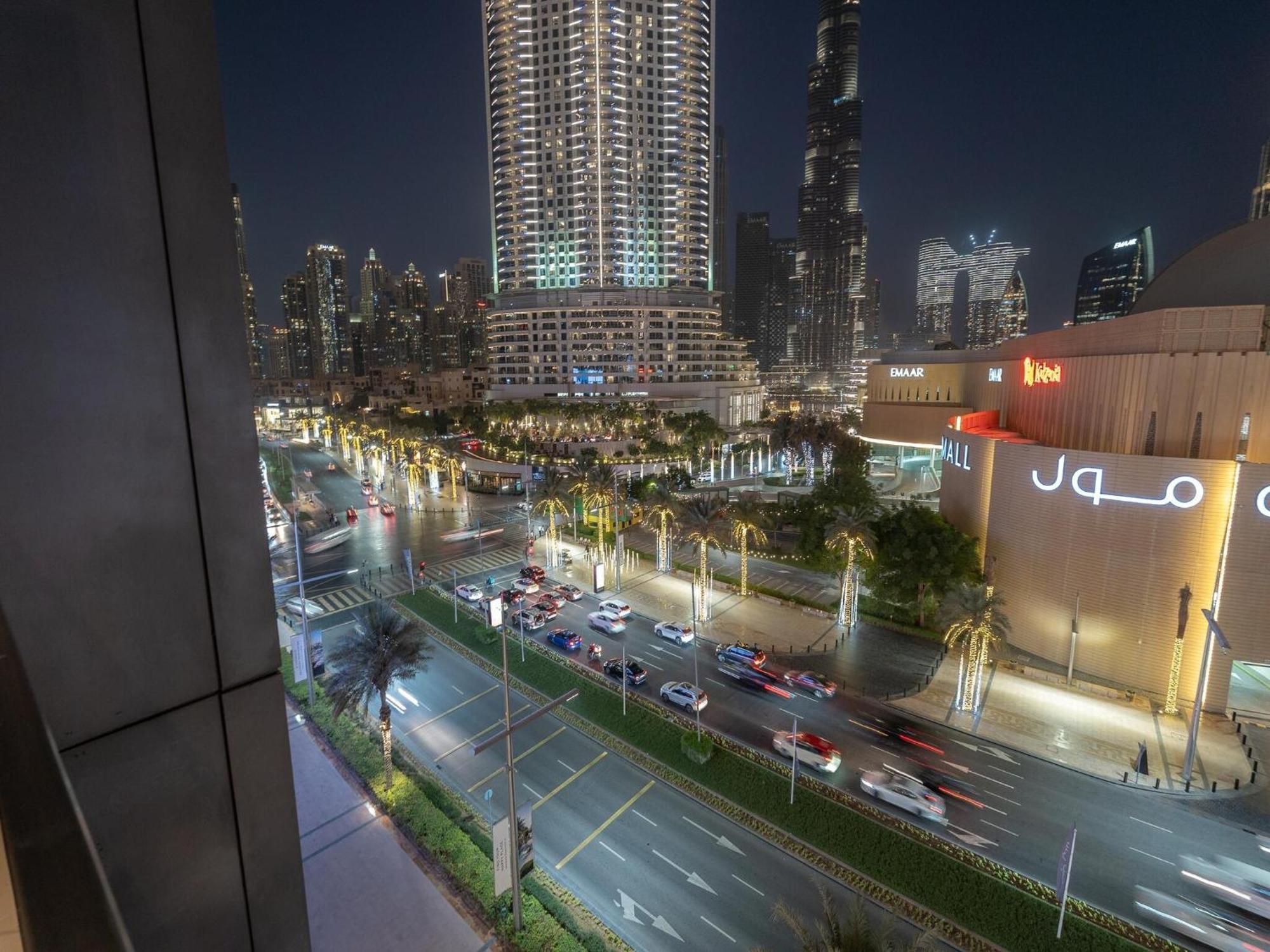 Luxurious Stylish Apartments Across Dubai Mall Burj Khalifa City Views Екстер'єр фото